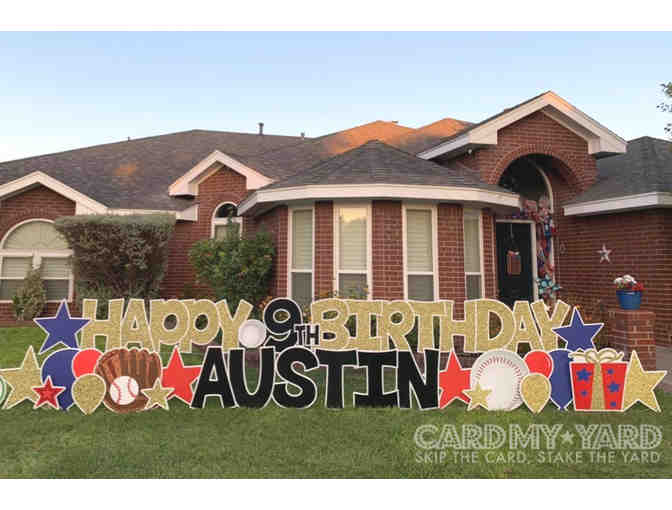 Card My Yard Cincinnati Sign Rental