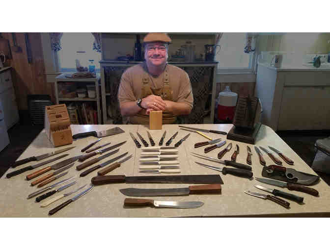 $60 Winning Edge Mobile Sharpening Gift Certificate - 10 Items Sharpened