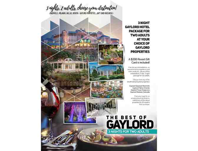 Gaylord Hotel Getaway