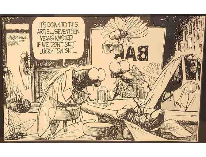 Jim Borgman Cicada Cartoon - Photo 1