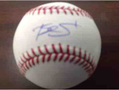 Autographed Major League Baseball by Blake Swihart of the Boston Red Sox