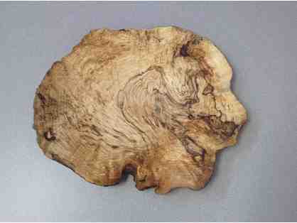 Beautiful Maple Burl Platter by Matt Cowan of 426 Woodworks