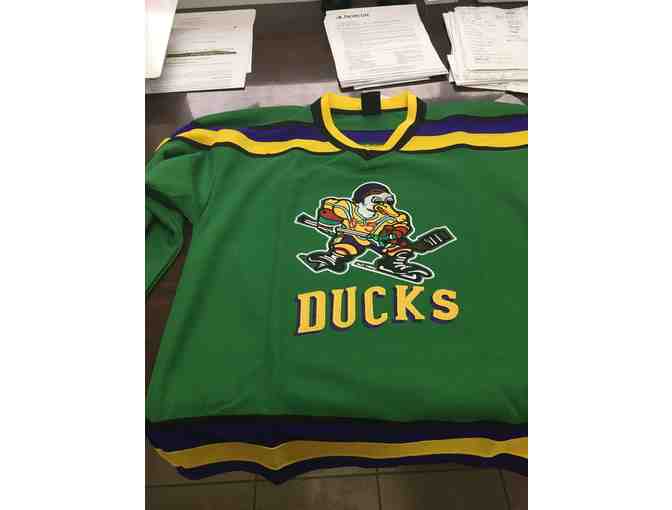 Mighty Ducks Gordon Bombay #66 Hockey Jersey By Molpe  (Size L)