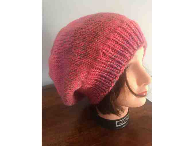 Hand-Knit Hat Made by Jill Lunney
