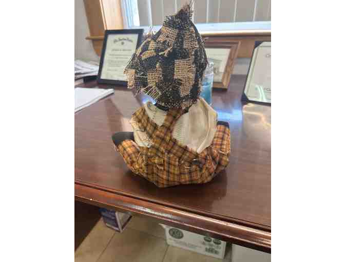 Mr. Crowley Primitive/Folk Crow Doll Made Locally! Decoration Only