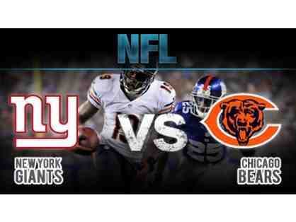 4-Giants Suite Box Tickets to Giants Vs. Bears