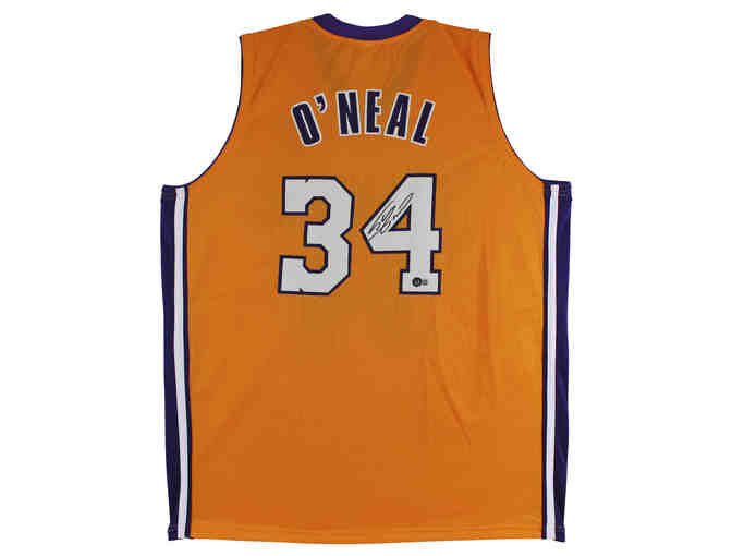 Signed Shaquille O'Neal jersey!