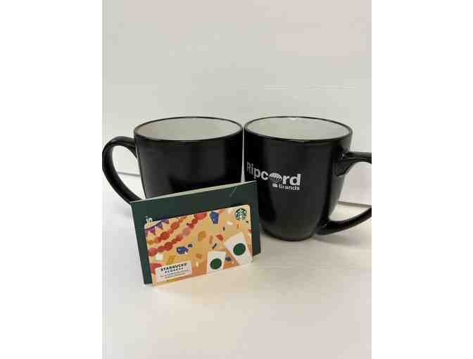 $25 Starbucks Gift Card and Coffee Mugs - Photo 1