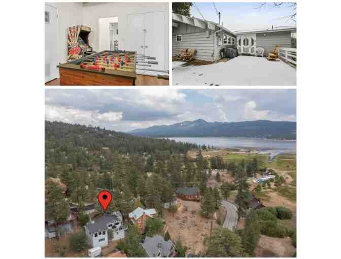 2 Nights Vacation Lodging in BIG BEAR LAKE Village / Fawnskin for up to 8 Guests