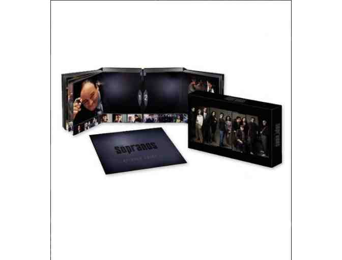 James Gandolfini Autographed Hat and The Sopranos Series DVD Set