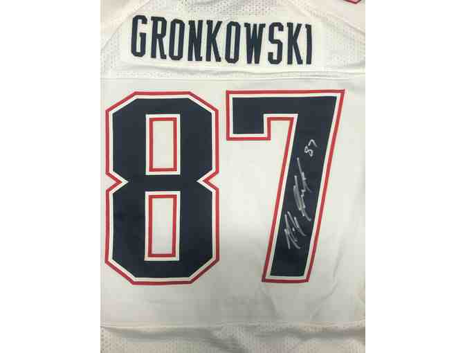 Rob Gronkowski Autographed Jersey
