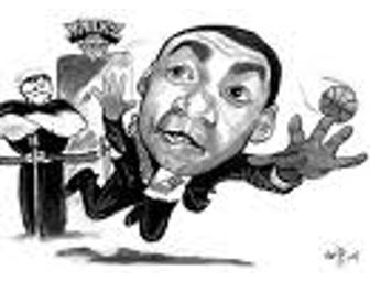 Portrait or character drawing by Marty Dundics