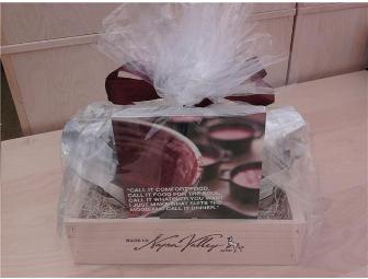 Gift Basket of Tyler Florence Food Product with Cookbook