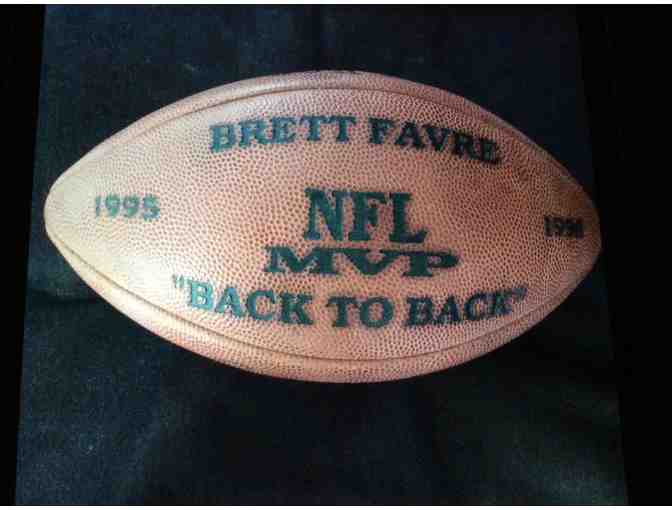 Brett Favre Autographed Football