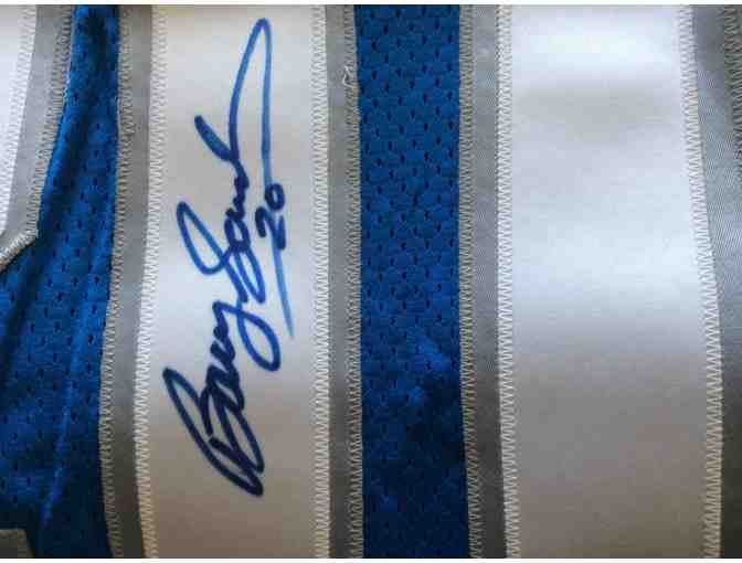 NFL Authentic Autographed Barry Sanders Jersey