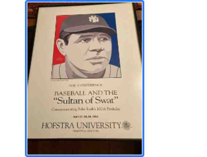 Babe Ruth Poster by Mike Schacht (RARE)