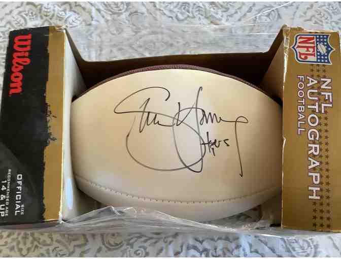 Steve Young Autographed Football
