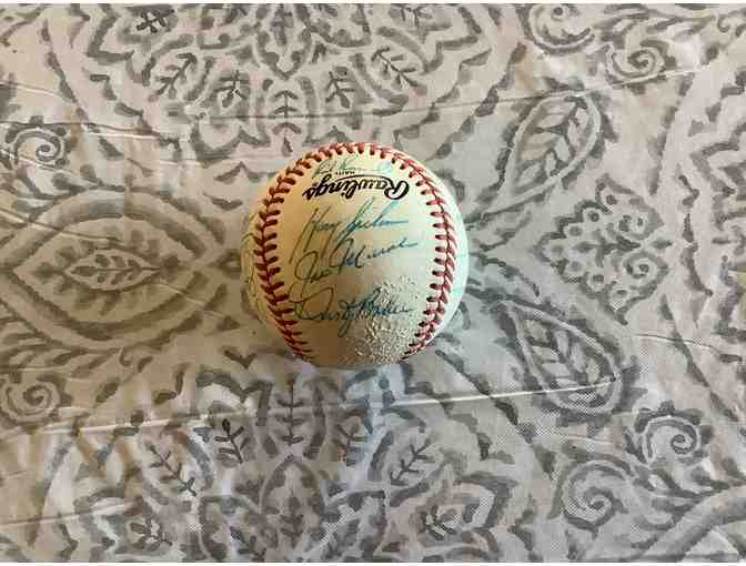 Autographed Baseball - Dusty Baker, Will Clark