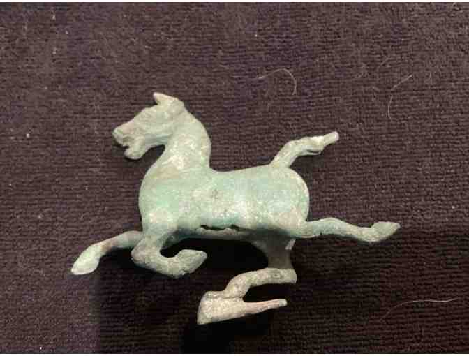 ANTIQUE Horse Figure - Photo 1