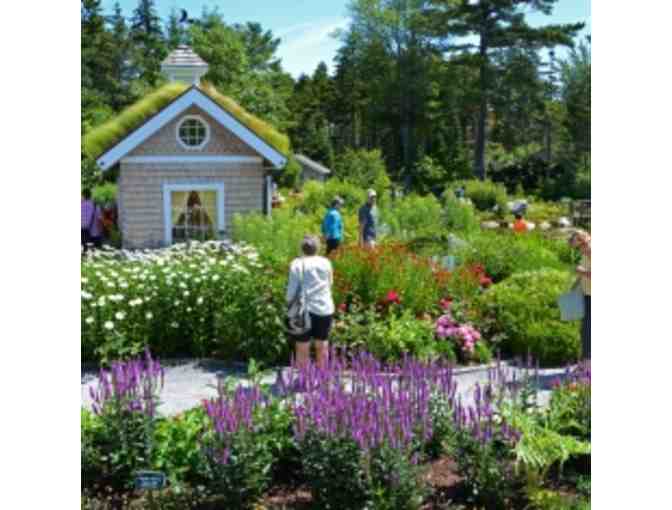 2 tickets to Coastal Maine Botanical Gardens in Boothbay, Maine