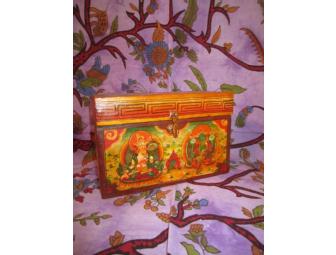 Tibet in Port Tapestry and Decorative Box