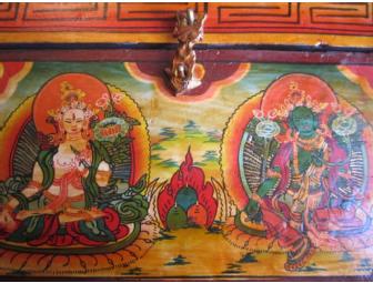 Tibet in Port Tapestry and Decorative Box