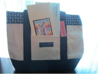 Vineyard Vines Tote with Gift Cards to Cupcake Charlie's & Island Pursuit