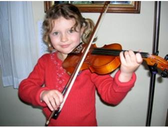 A Violin Lesson with Leta Davis