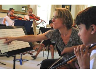 A Violin Lesson with Leta Davis