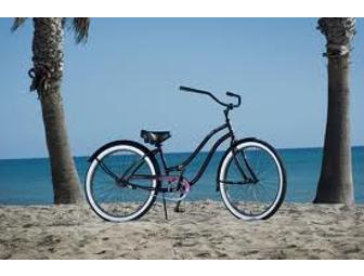 Black Cruiser Bicycle- YOU will REALLY be BACK in BLACK!