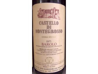 3 Bottles 1971 Barolo Riserva Speciale Castello di Montegrosso