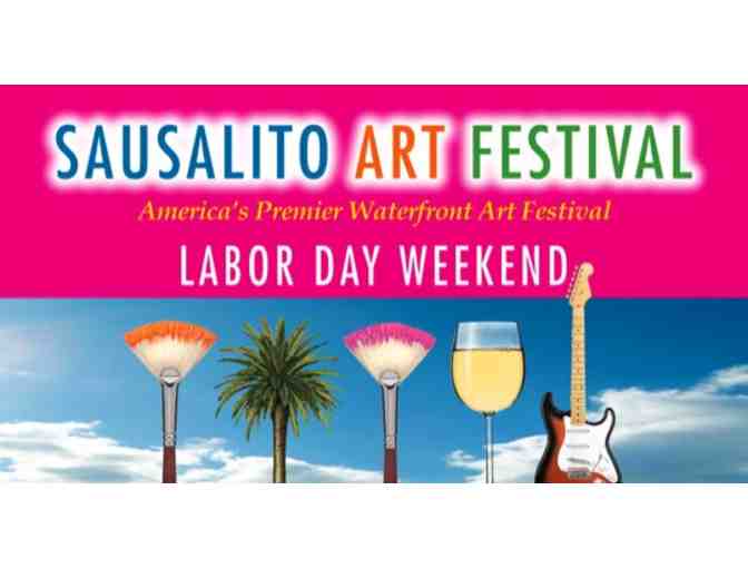 4 Tickets to the 2016 Sausalito Art Festival
