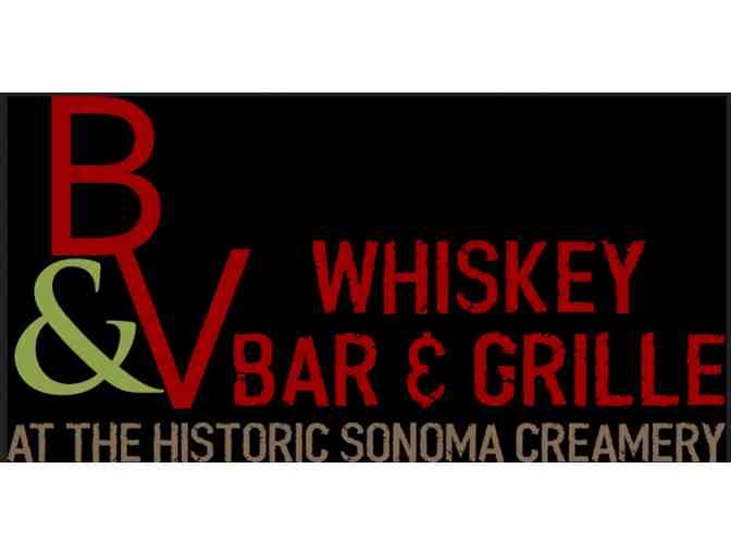 $100 B&amp;V Whiskey Bar and Grille Gift Certificate - Photo 1