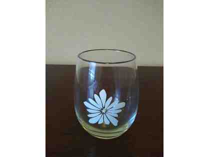 4 Woodland Star Wine Glasses!