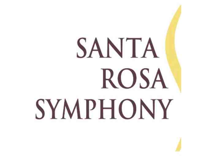 Santa Rosa Symphony - 2 Tickets