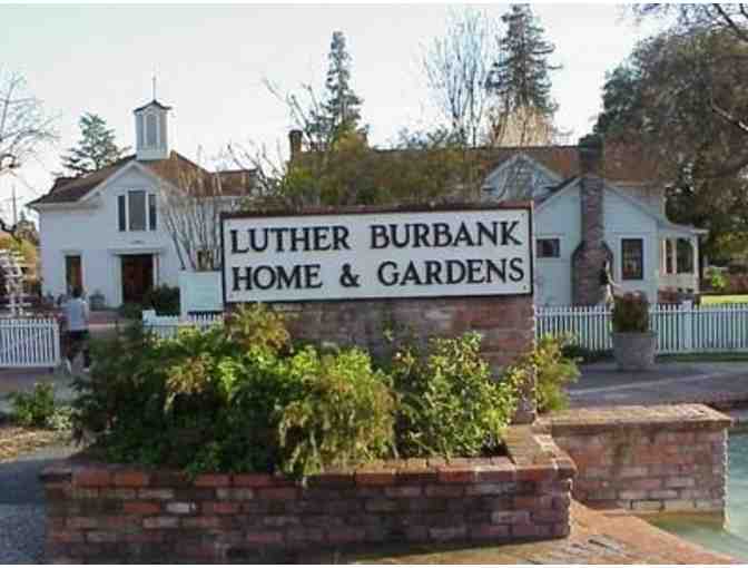 Luther Burbank Home & Gardens in Santa Rosa - Four tour tickets