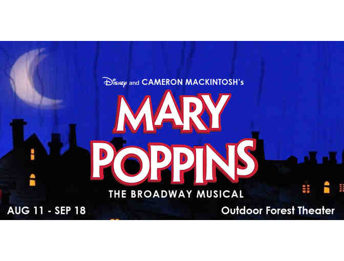 2 Tickets to PacRep Theatre Performance Mary Poppins