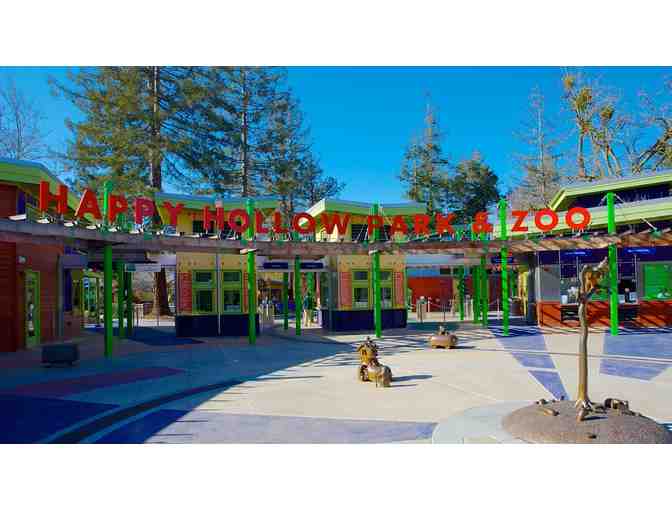 2 Admission Tickets to Happy Hollow Park and Zoo in San Jose, CA