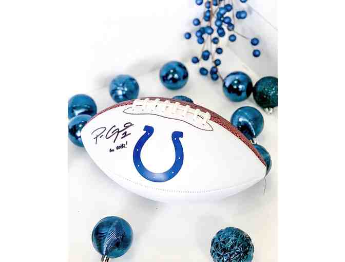 Parris Campbell Autographed Football