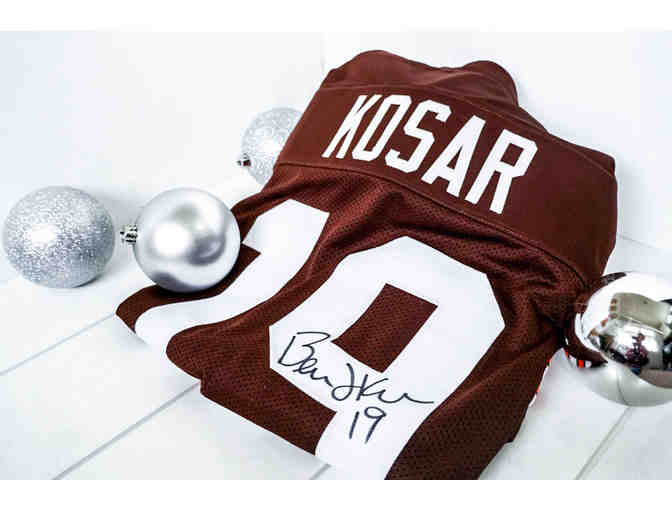 Bernie Kosar signed Cleveland Browns Jersey