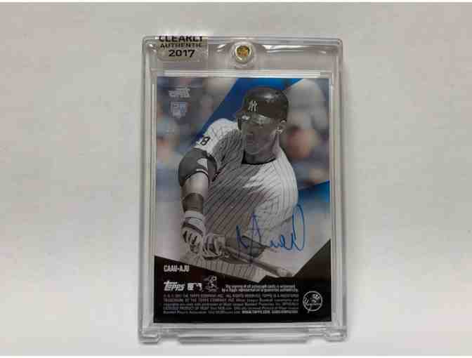 Aaron Judge Limited Edition 2017 Autographed Rookie Card
