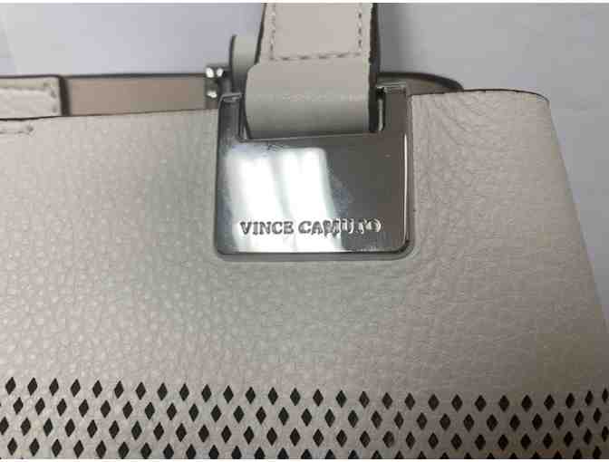 Vince Camuto Leather Mesh Shoulder Bag