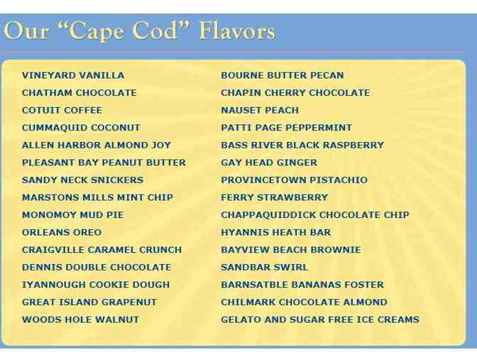 Cape Cod Creamery Gift Cards