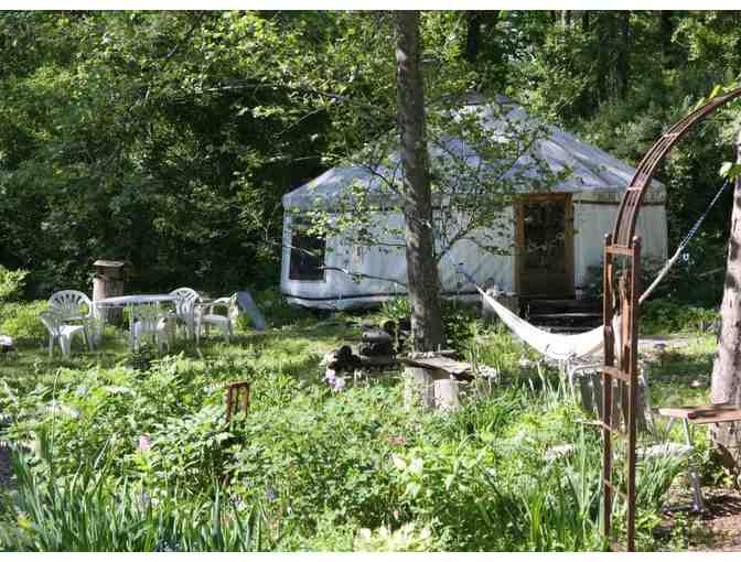 Overnight Stay in Yurt in Shelburne Falls Area and Dining Gift Cards