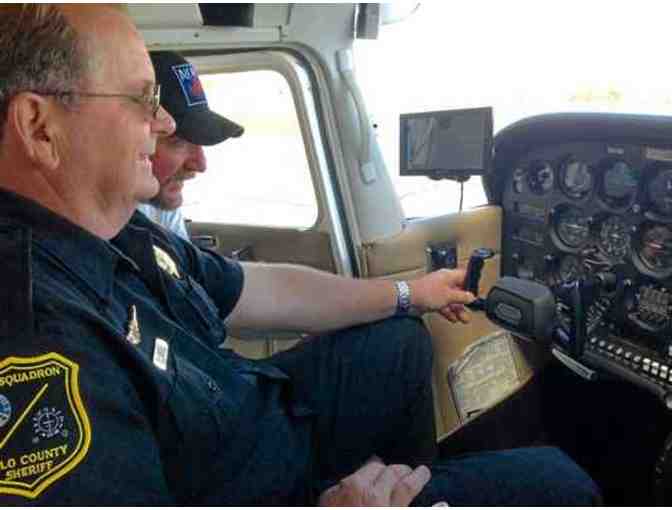 Ride-Along for one person with the Yolo County Sheriff Dept. Aero Squadron