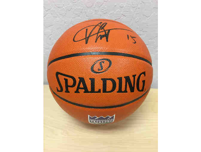 Sacramento Kings Basketball signed by Vince Carter