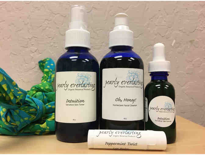 Pearly Everlasting Botanical Products Gift Set & $50 certificate for personalized aestheti