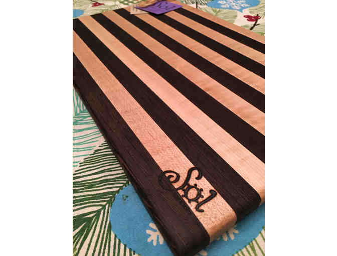 Handmade Cutting Board from local crafter Sol Boards, 10' x 16'
