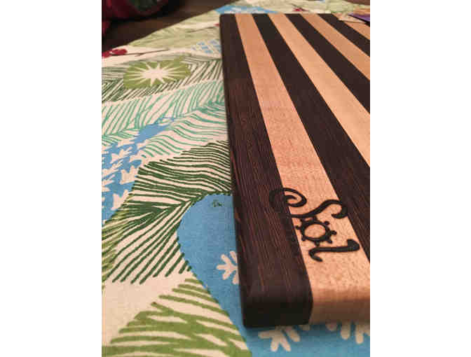 Handmade Cutting Board from local crafter Sol Boards, 10' x 16'
