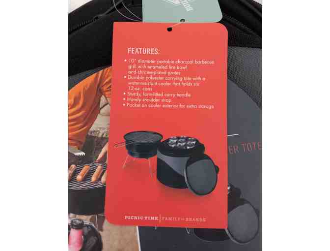 Table top grill with Smores Kit and accessories